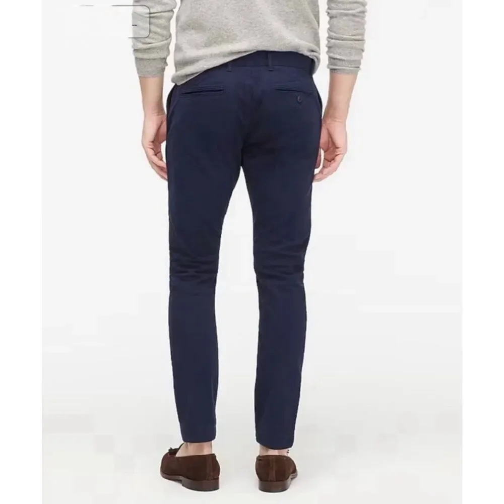 J. Crew 250 skinny-fit pant in stretch chino in Navy NWT 28/30